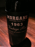 MORGAN 1963[Vintage Port]