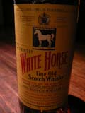 White Horse Old Bottle 1980s
