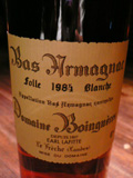Domaine Boignier 1984[Brandy Armagnac]