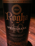 ROGHA SPRINGBANK[Scotch Single Malt]