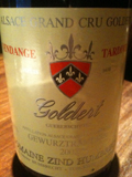 Gewurztraminer Goldert Vendanges Tardives ZIND[Wine Alsace]