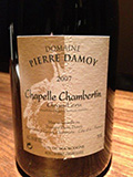 Pierre Damoy Chapelle Chambertin GrandCru 2007[Wine Bourgogne]
