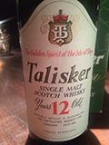 Talisker 80's TD Label