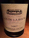 2007 Clos de la Roche Domaine Dujac